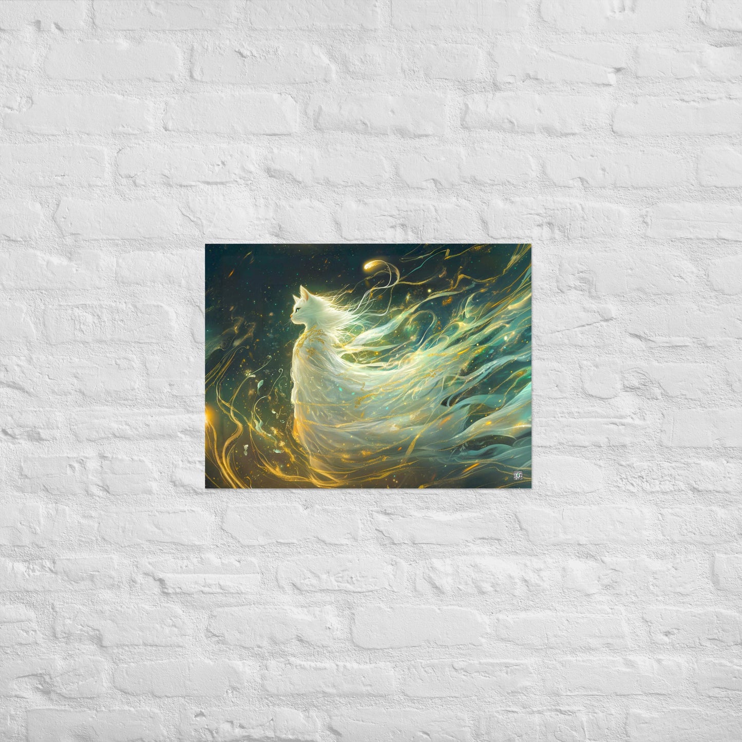 Elysia the Moonlit Spirit – Matte Poster - BBairt