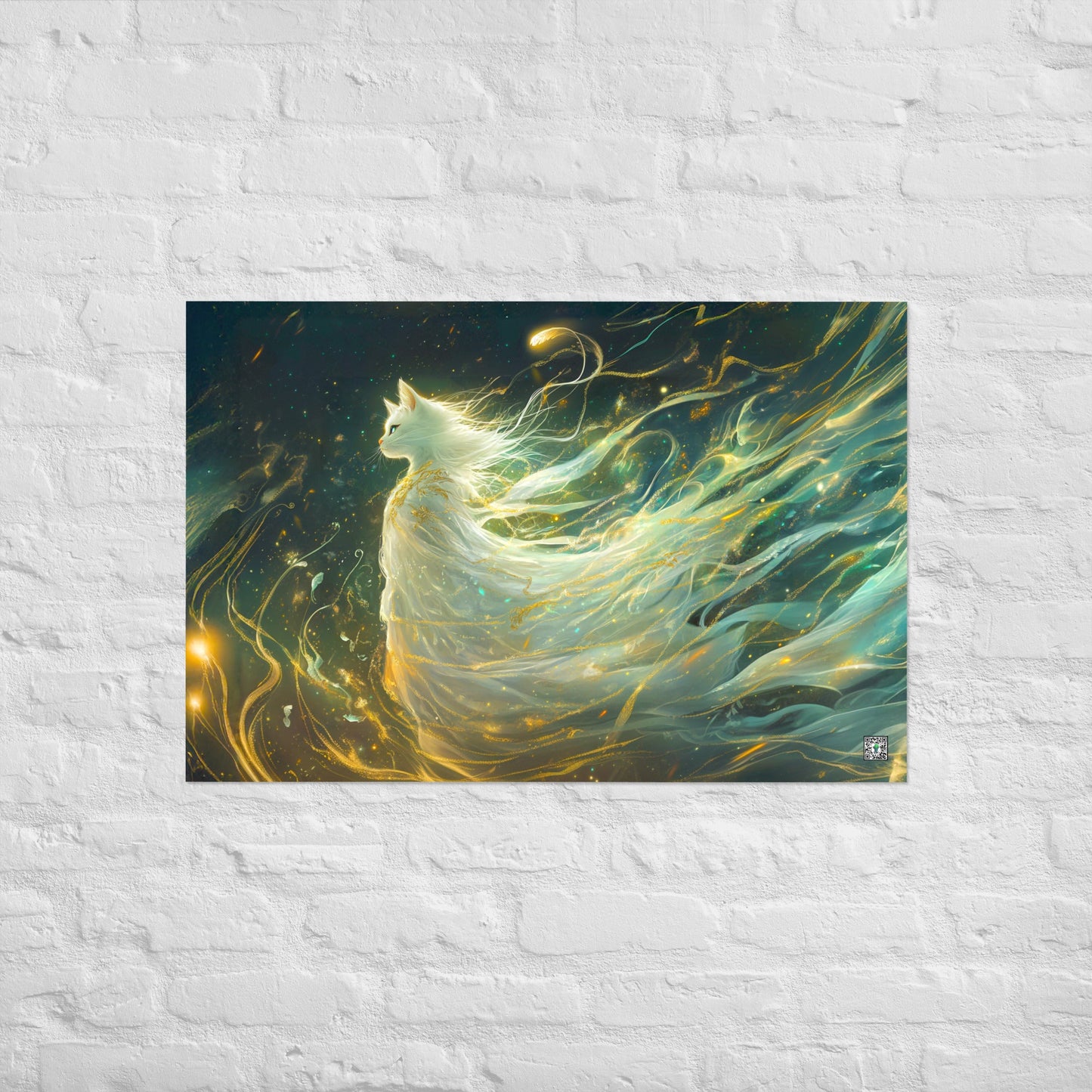 Elysia the Moonlit Spirit – Matte Poster - BBairt
