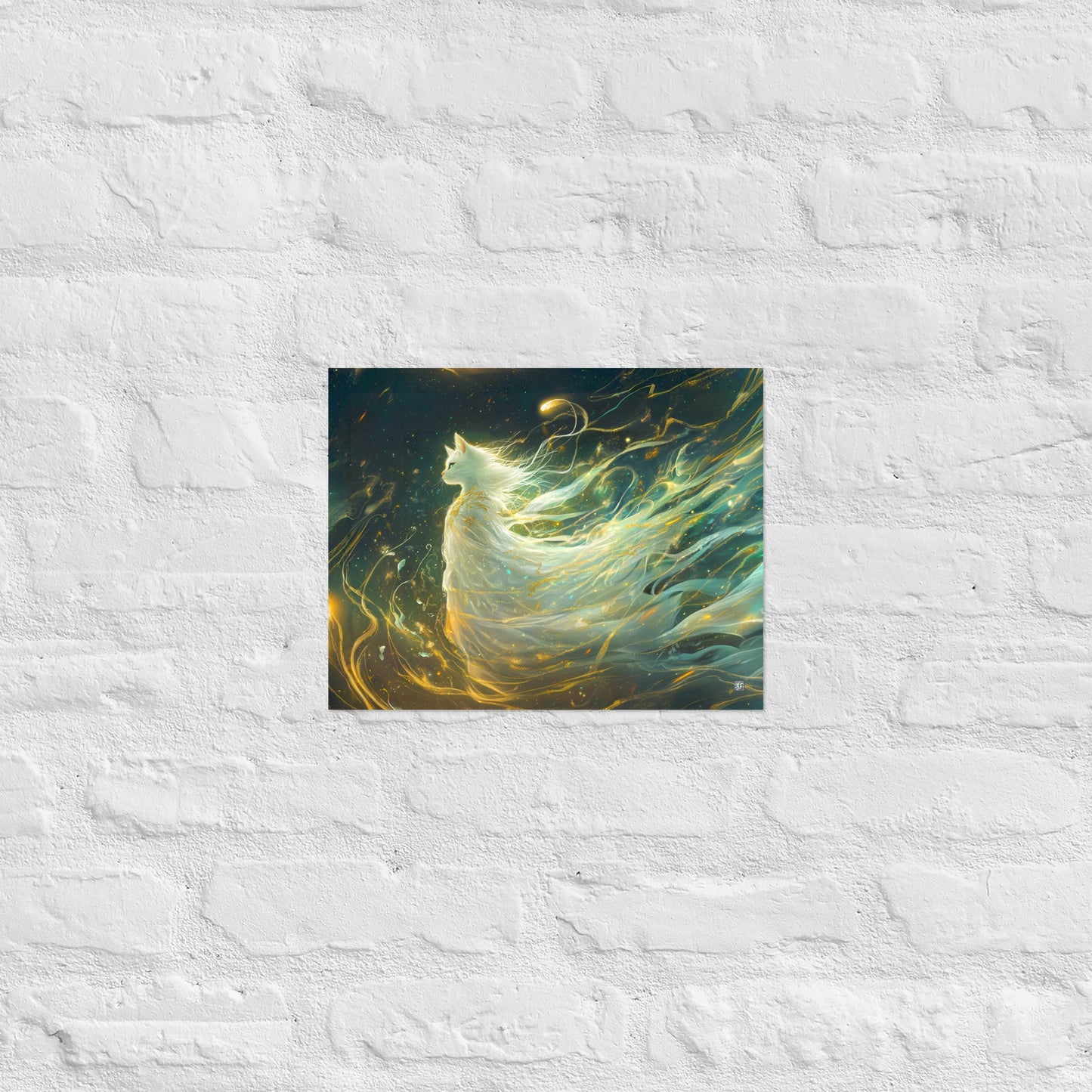 Elysia the Moonlit Spirit – Matte Poster - BBairt