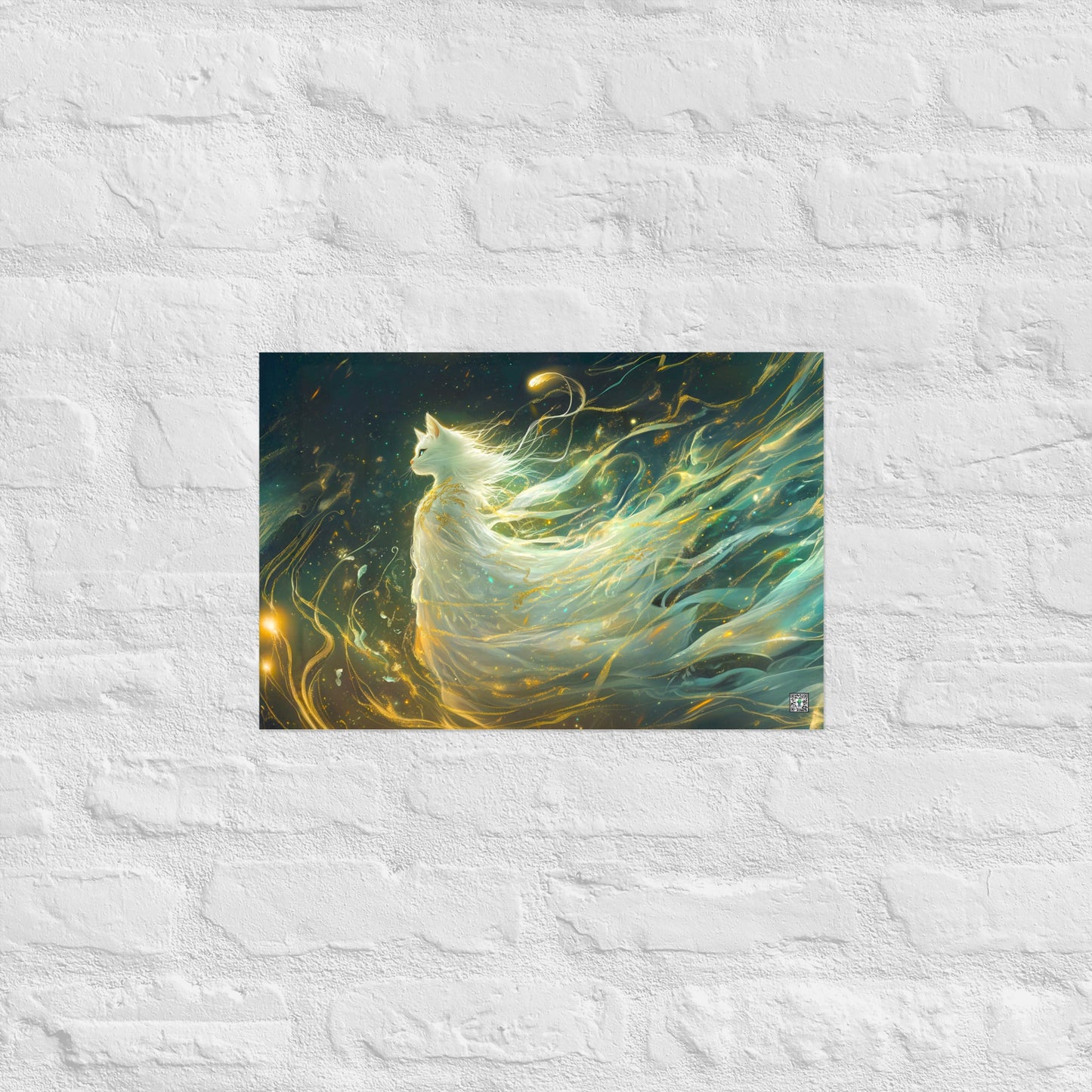 Elysia the Moonlit Spirit – Matte Poster - BBairt