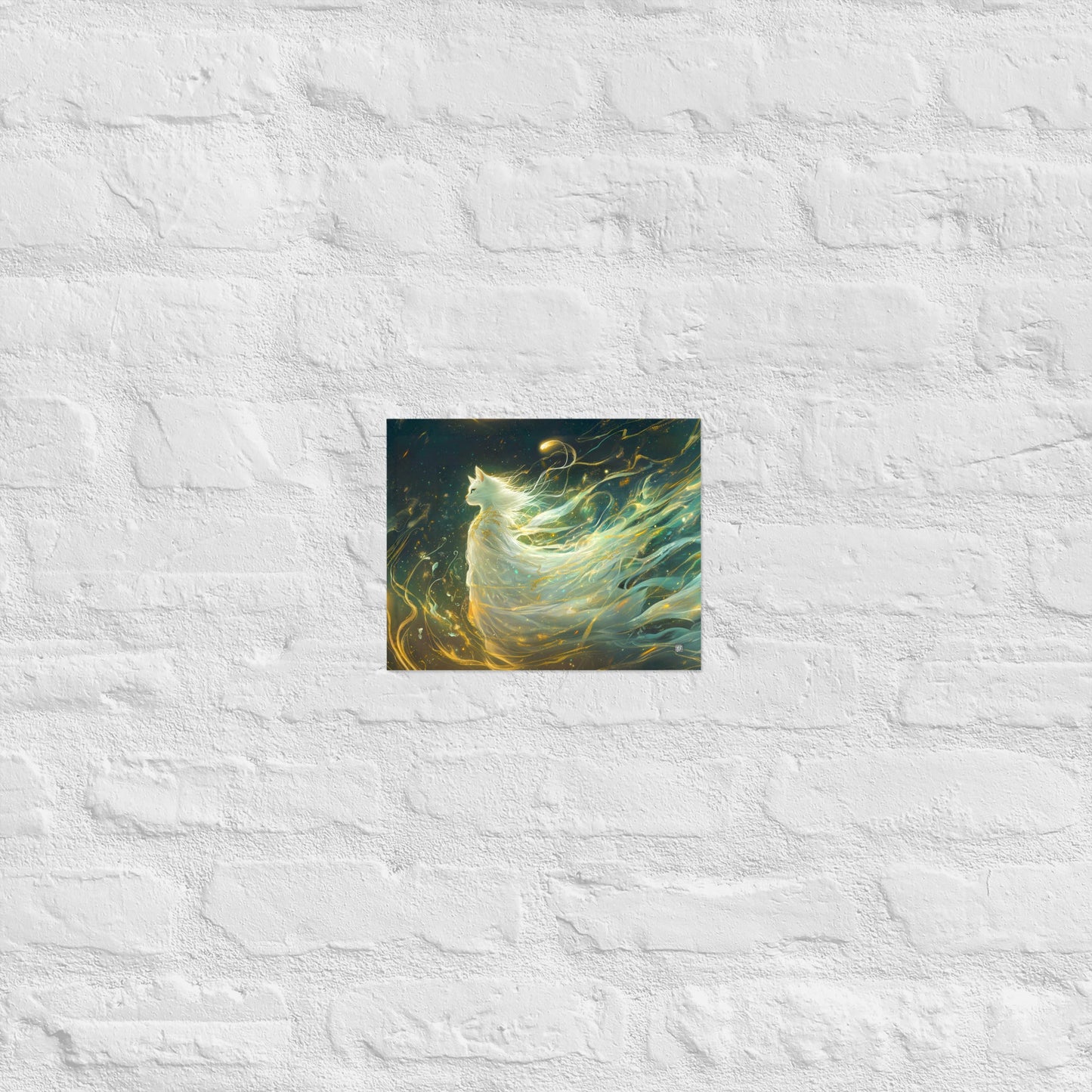 Elysia the Moonlit Spirit – Matte Poster - BBairt