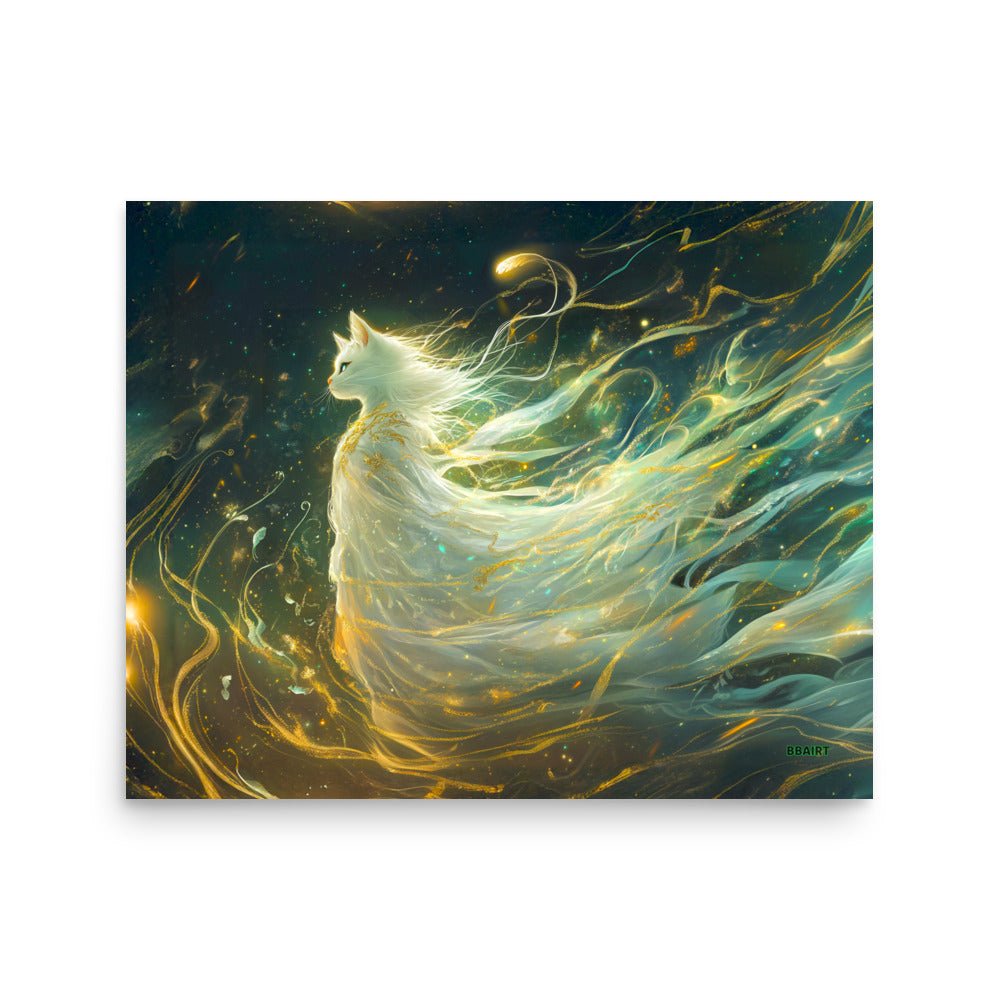 Elysia the Moonlit Spirit – Photo Paper Poster - BBairt