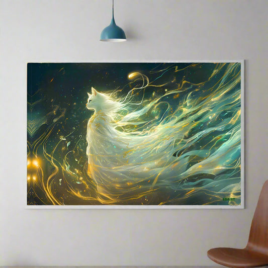 Elysia the Moonlit Spirit – Photo Paper Poster - BBairt