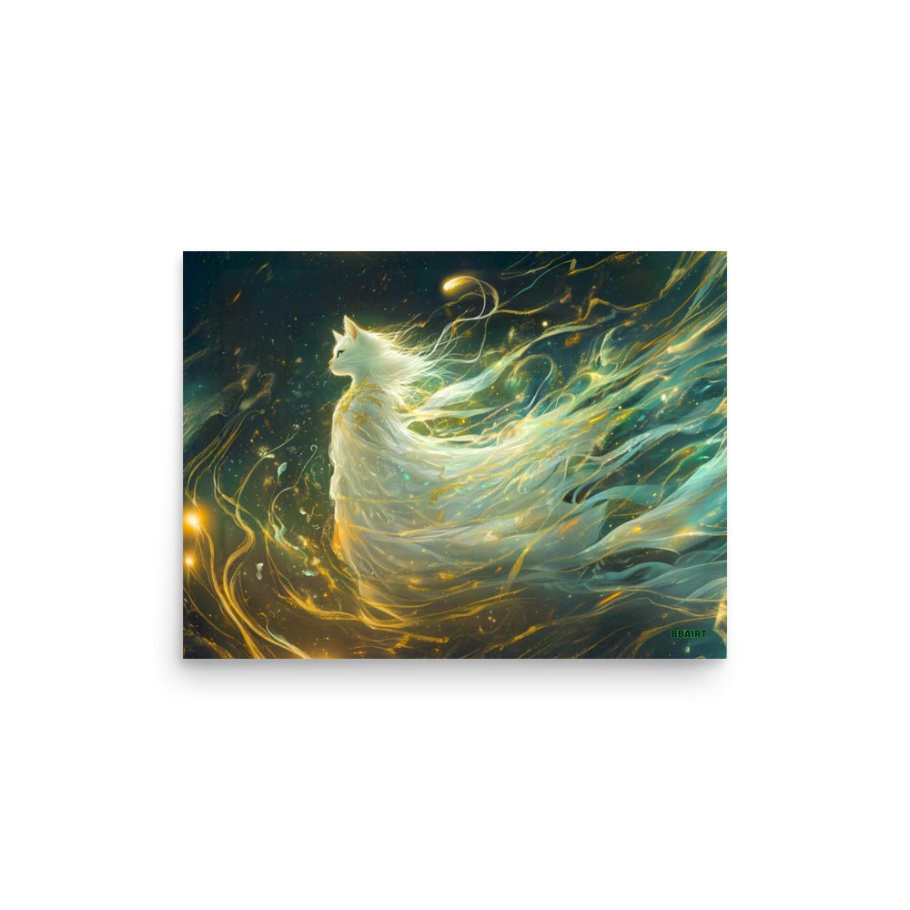 Elysia the Moonlit Spirit – Photo Paper Poster - BBairt