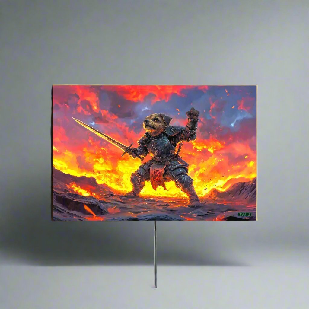 Emberpaw the Brave - Matte Poster - BBairt