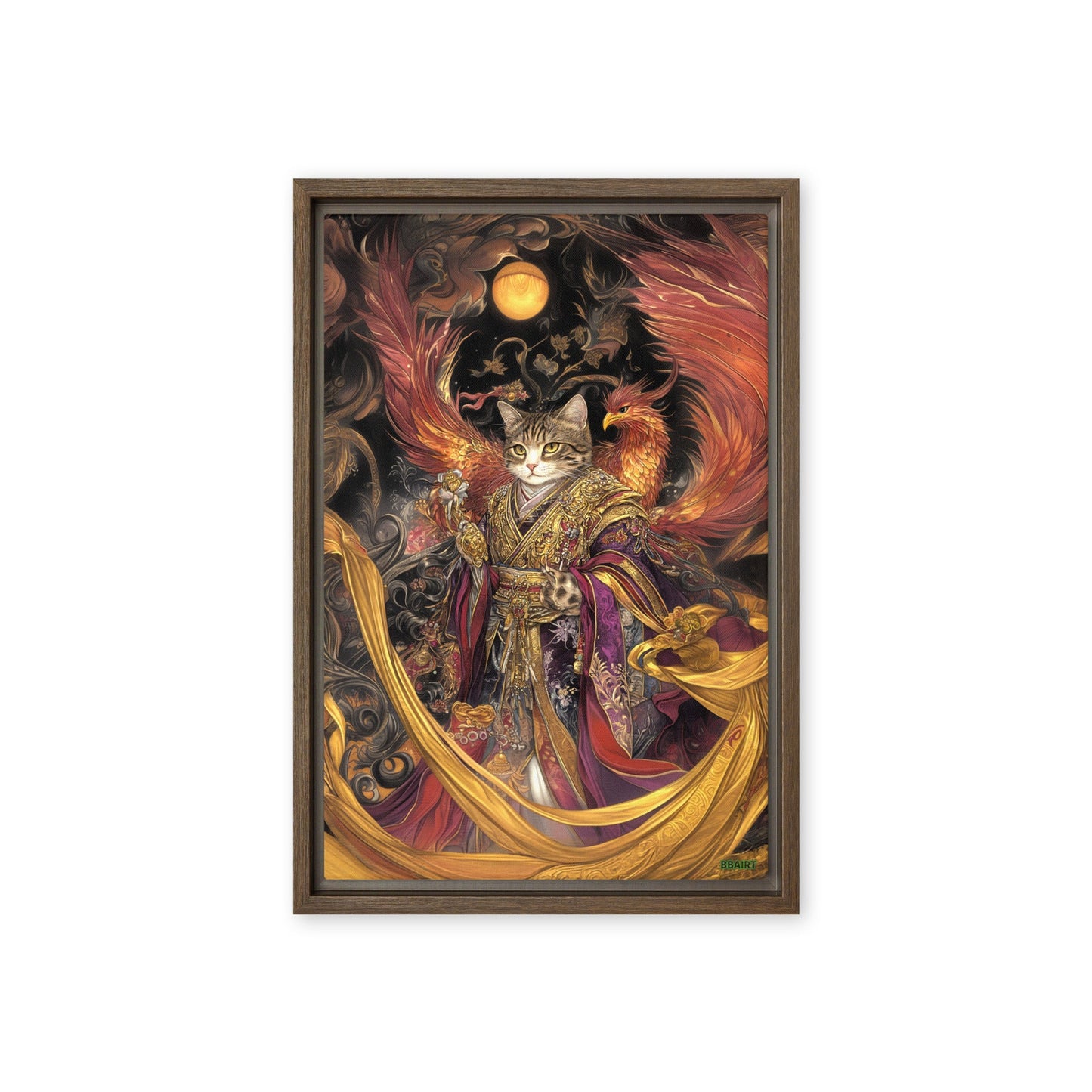 Empress Kyra – Framed Canvas Print - BBairt