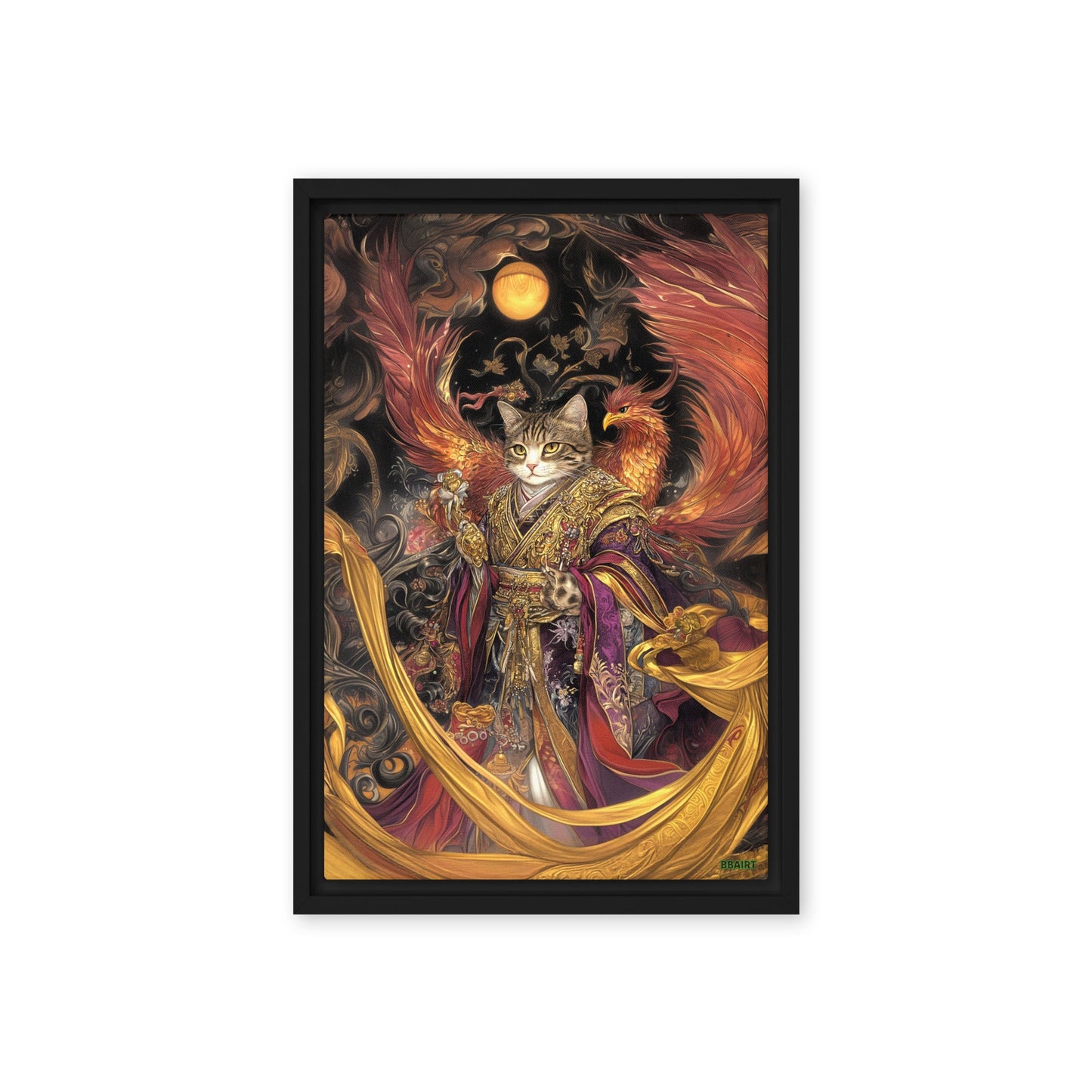 Empress Kyra – Framed Canvas Print - BBairt