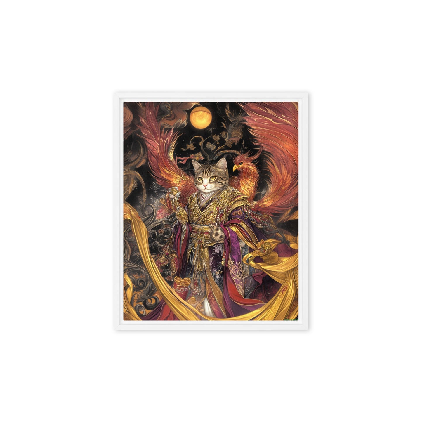 Empress Kyra – Framed Canvas Print - BBairt