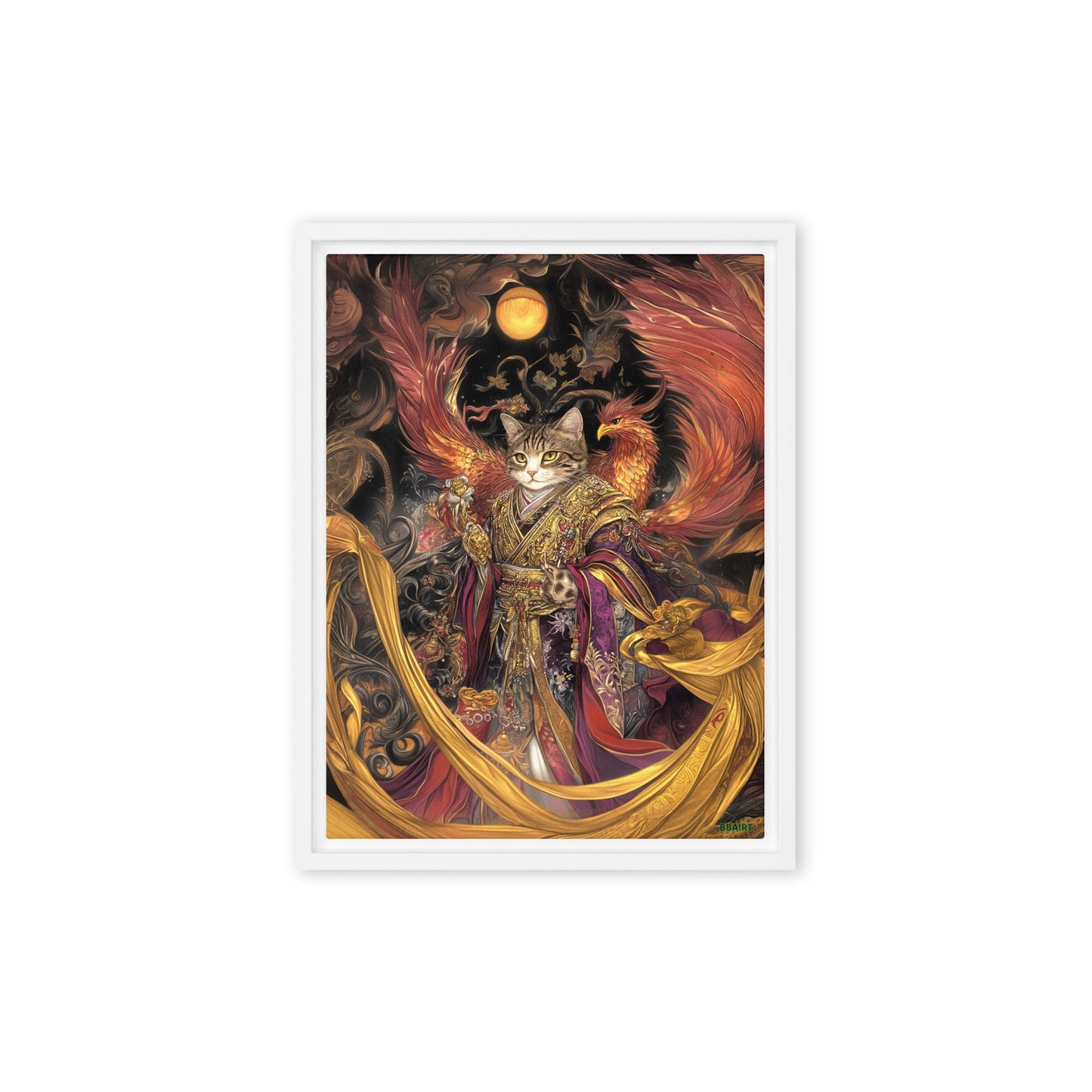 Empress Kyra – Framed Canvas Print - BBairt