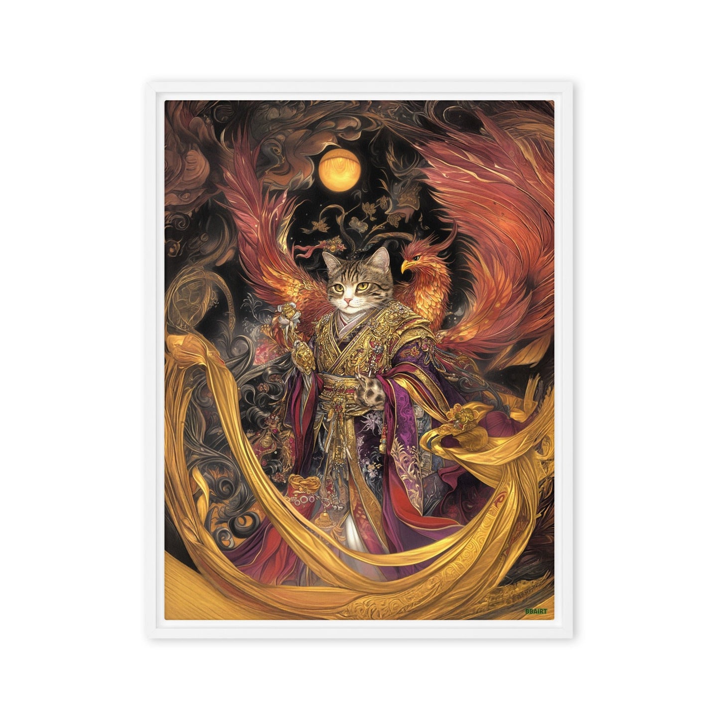 Empress Kyra – Framed Canvas Print - BBairt