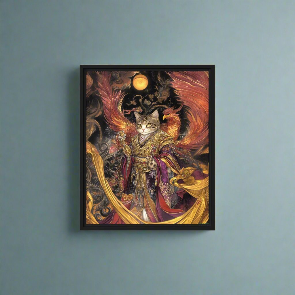 Empress Kyra – Framed Canvas Print - BBairt