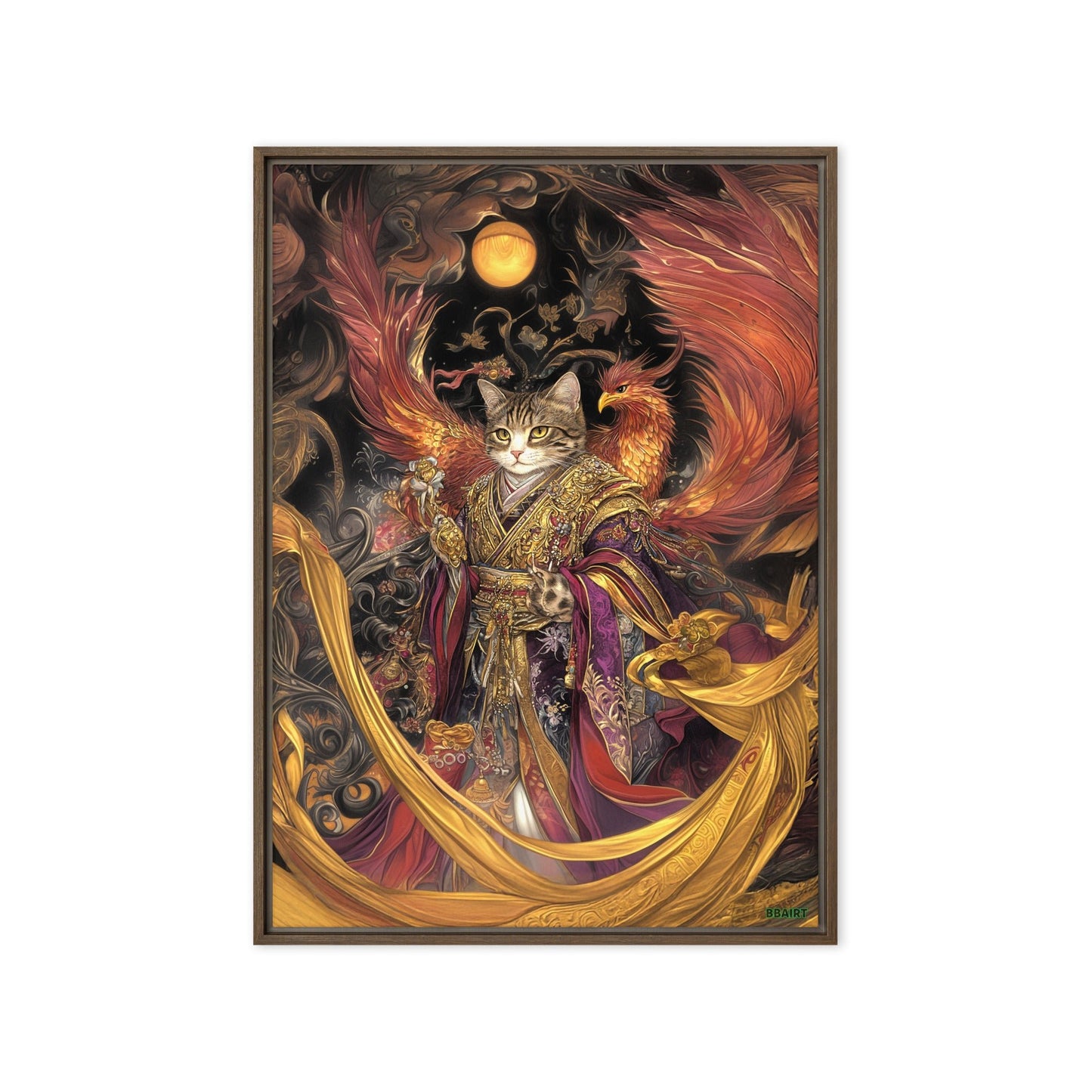 Empress Kyra – Framed Canvas Print - BBairt