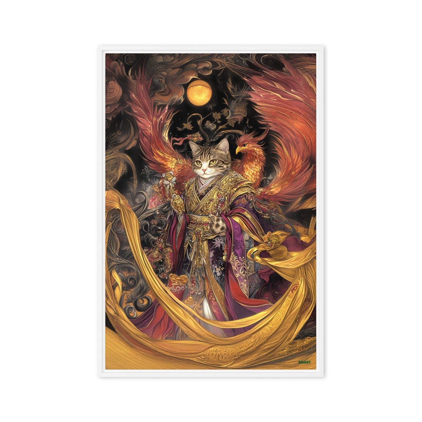 Empress Kyra – Framed Canvas Print - BBairt