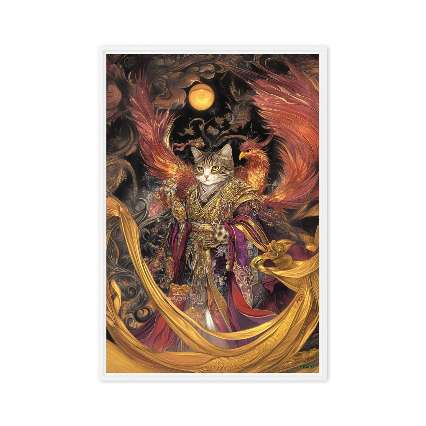 Empress Kyra – Framed Canvas Print - BBairt