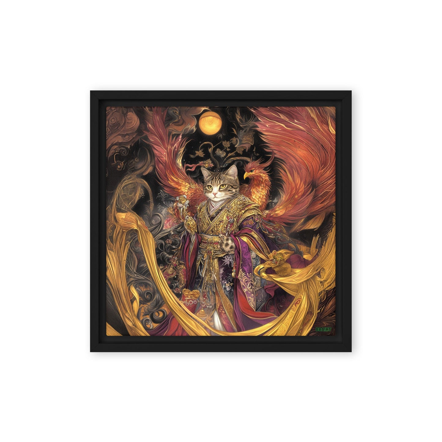 Empress Kyra – Framed Canvas Print - BBairt