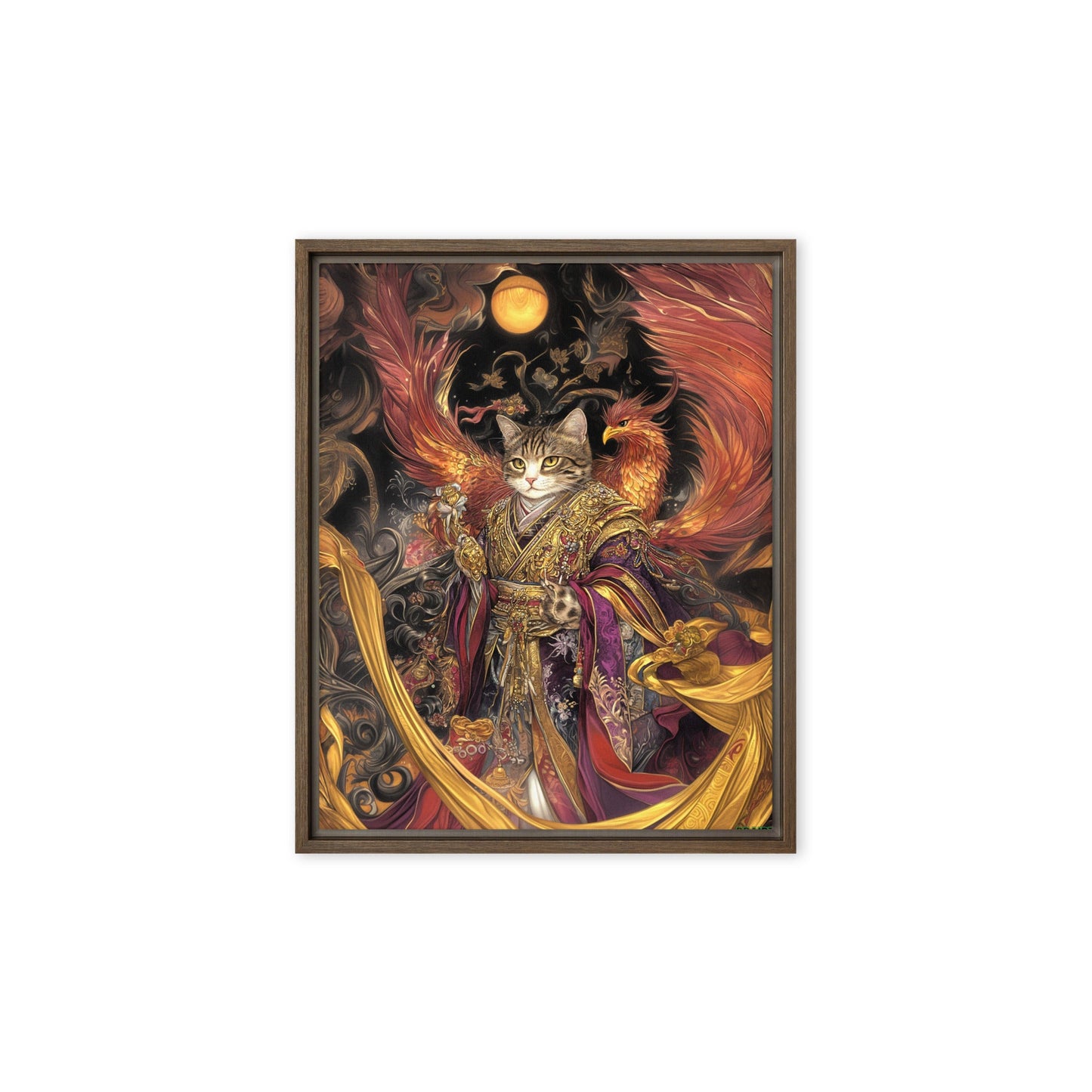 Empress Kyra – Framed Canvas Print - BBairt
