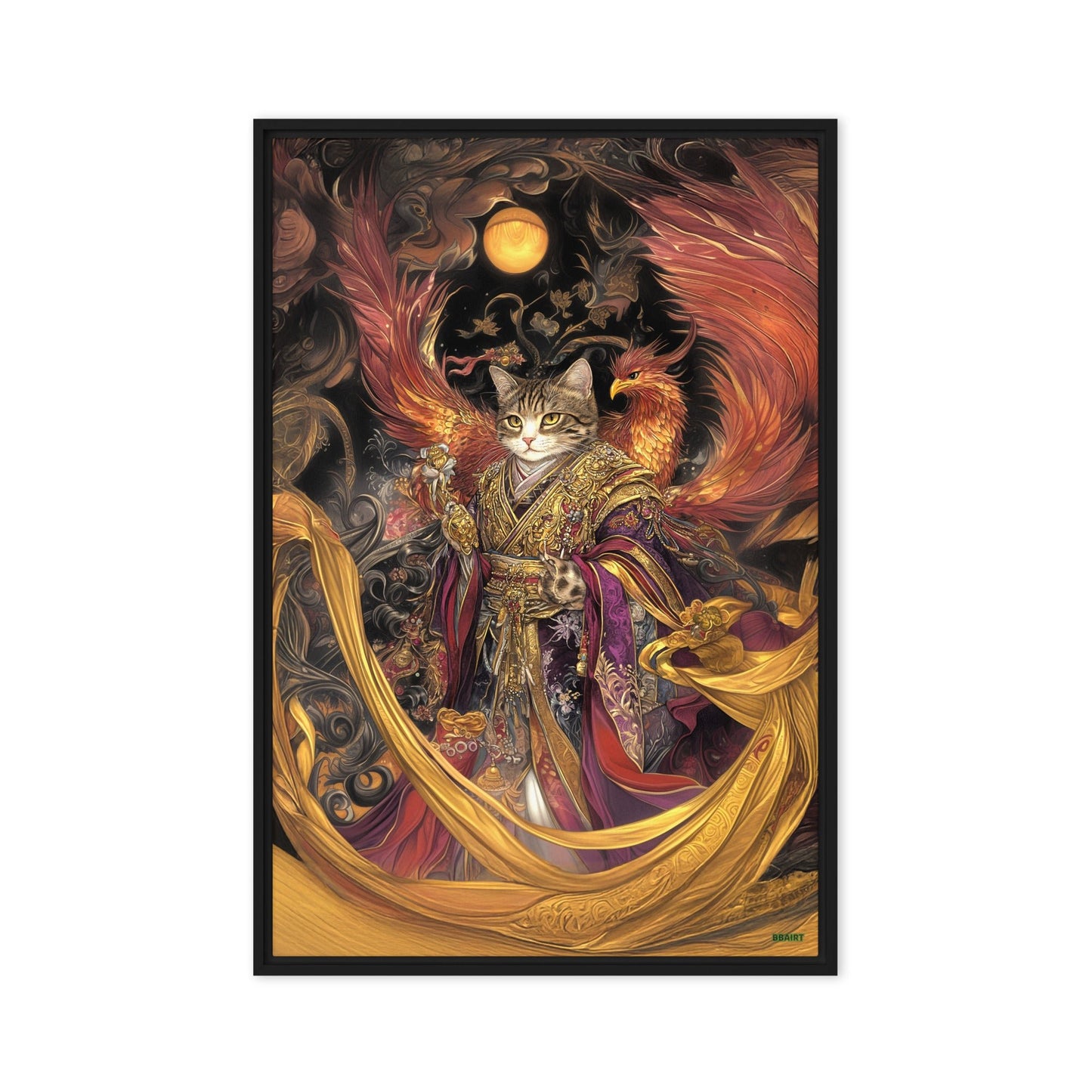Empress Kyra – Framed Canvas Print - BBairt