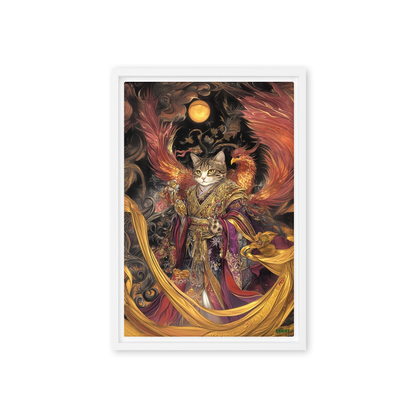 Empress Kyra – Framed Canvas Print - BBairt