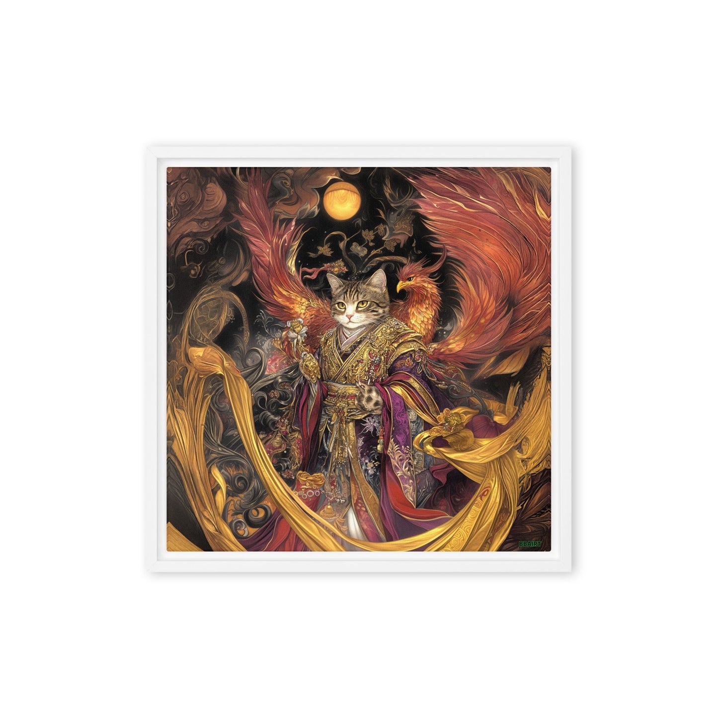 Empress Kyra – Framed Canvas Print - BBairt