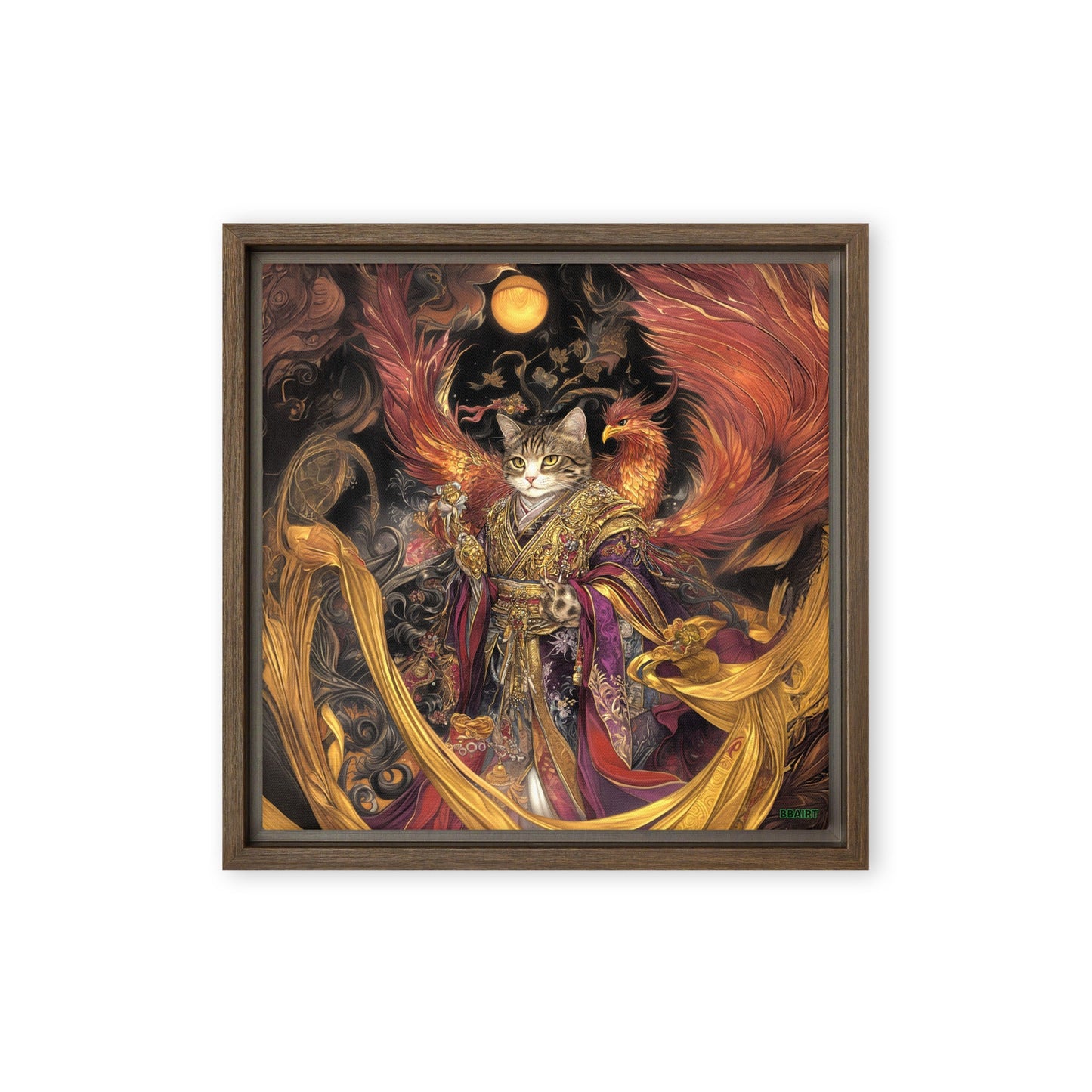 Empress Kyra – Framed Canvas Print - BBairt