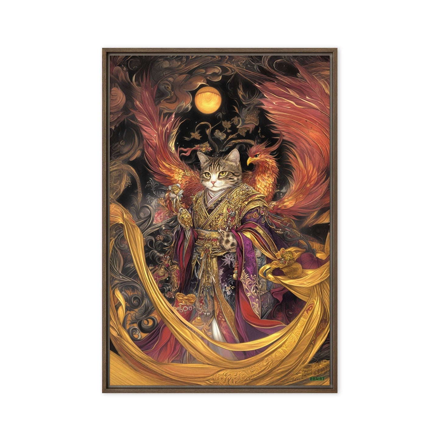 Empress Kyra – Framed Canvas Print - BBairt