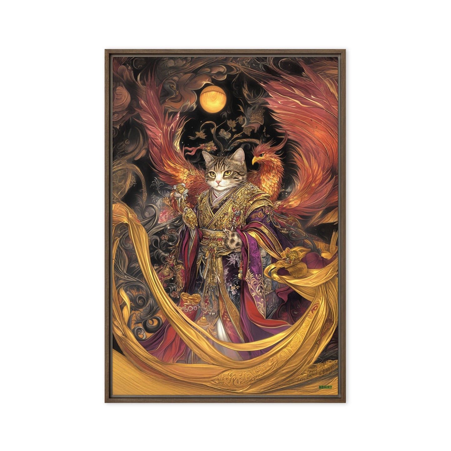 Empress Kyra – Framed Canvas Print - BBairt