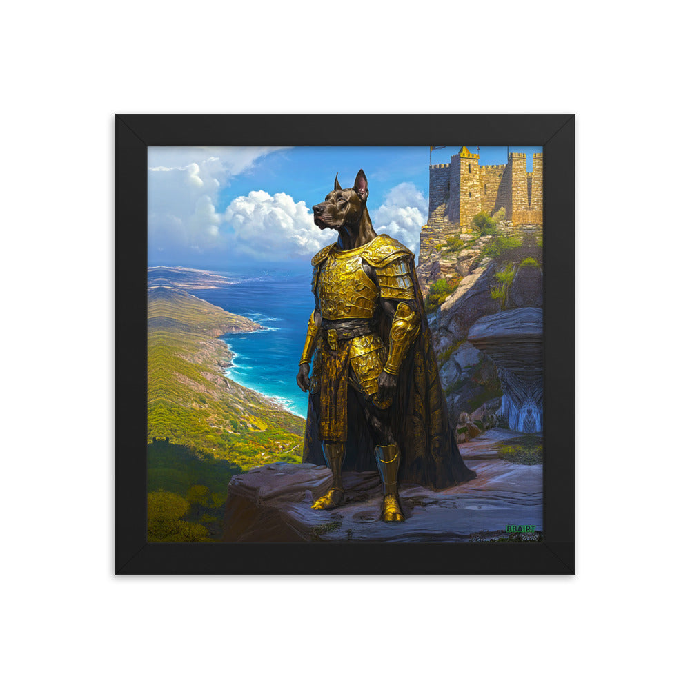 Sir Galathor - Framed Matte Poster