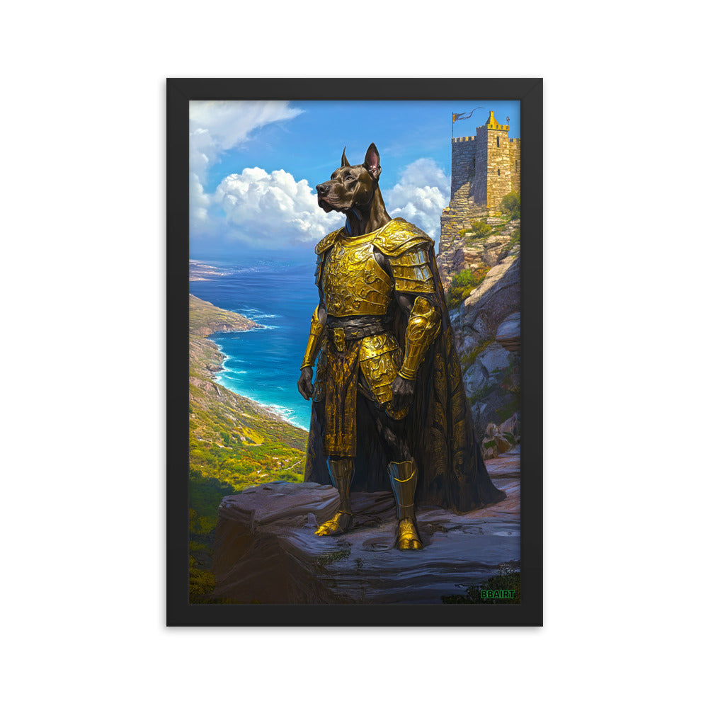 Sir Galathor - Framed Matte Poster