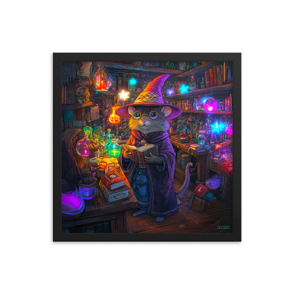 Magnus the Alchemist - Framed Matte Paper Poster