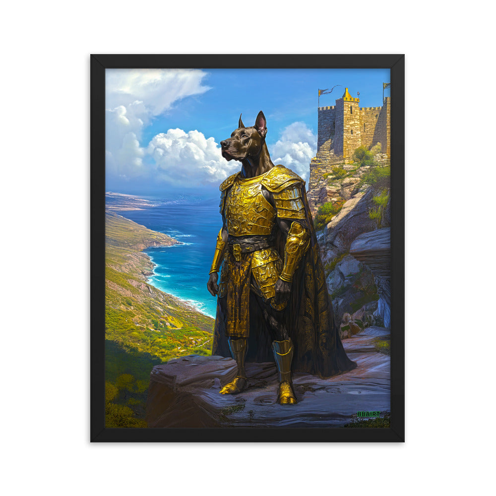 Sir Galathor - Framed Matte Poster