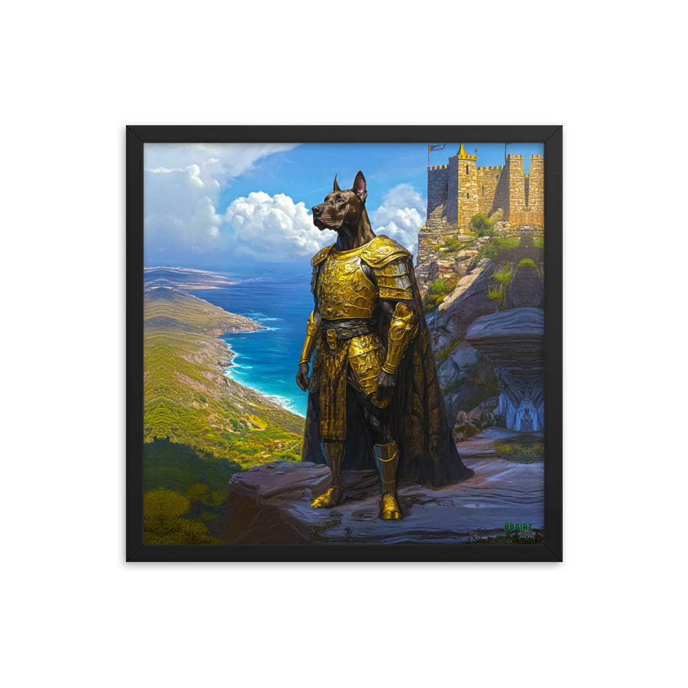 Sir Galathor - Framed Matte Poster