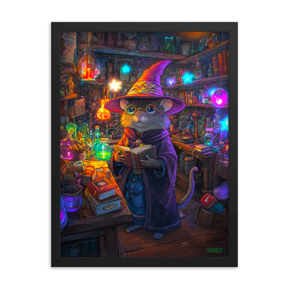 Magnus the Alchemist - Framed Matte Paper Poster