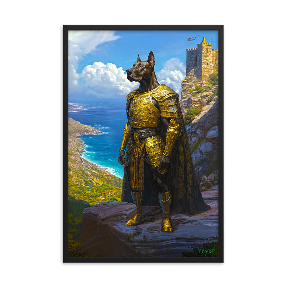 Sir Galathor - Framed Matte Poster