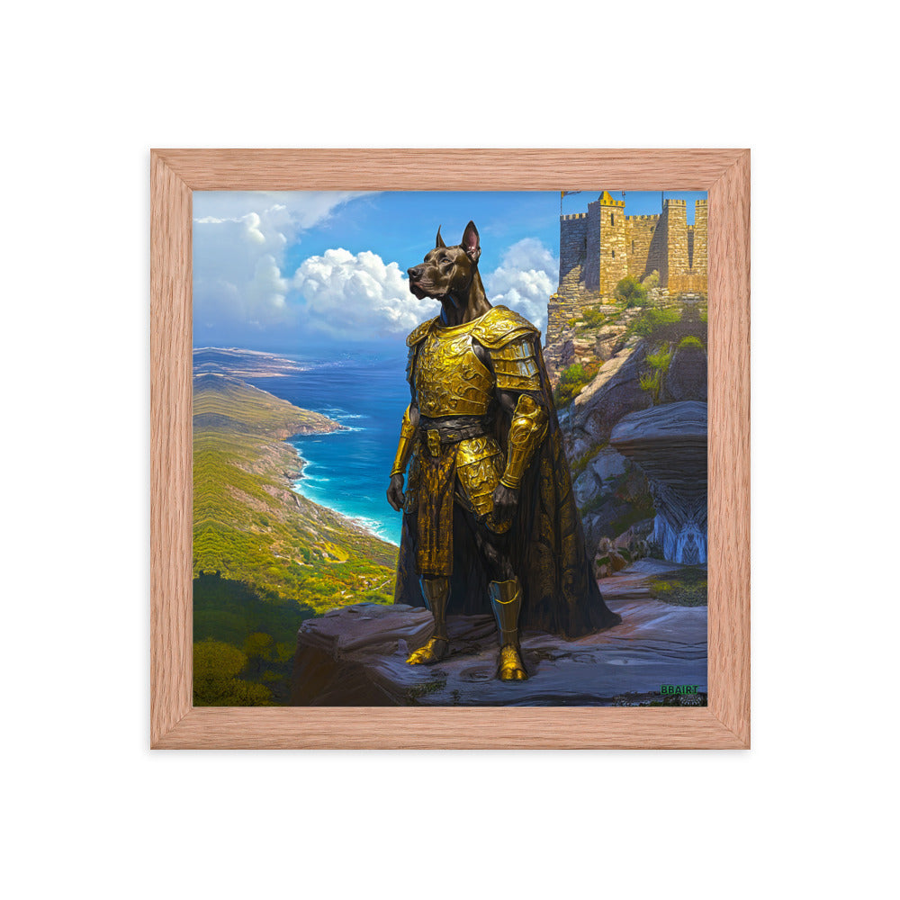 Sir Galathor - Framed Matte Poster