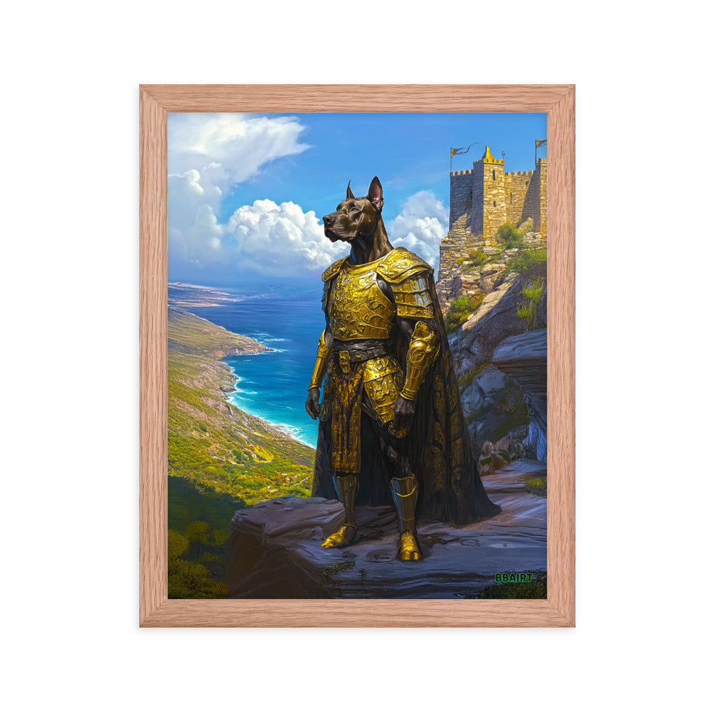 Sir Galathor - Framed Matte Poster