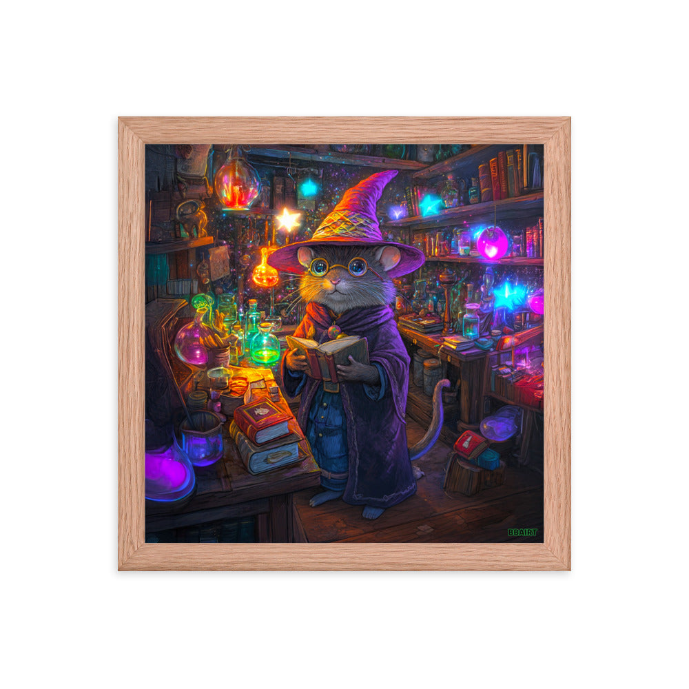 Magnus the Alchemist - Framed Matte Paper Poster