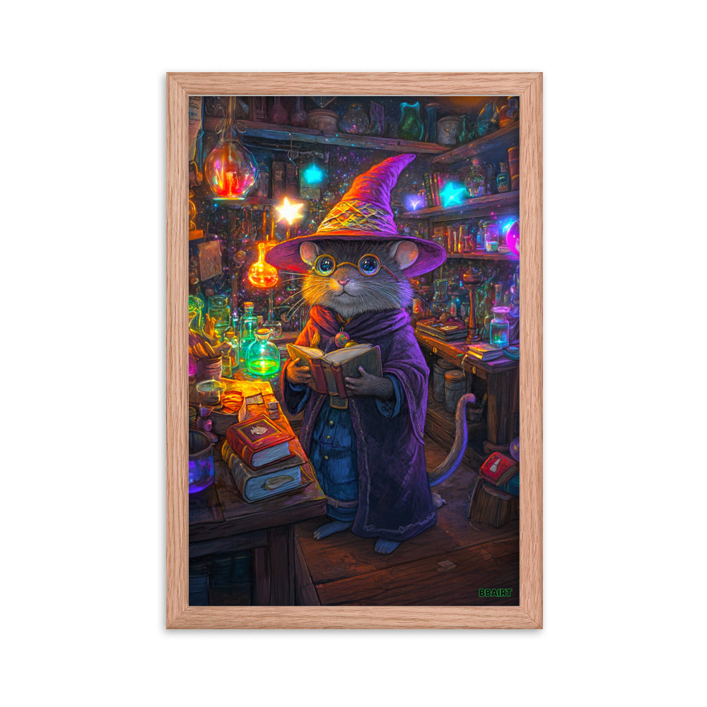 Magnus the Alchemist - Framed Matte Paper Poster