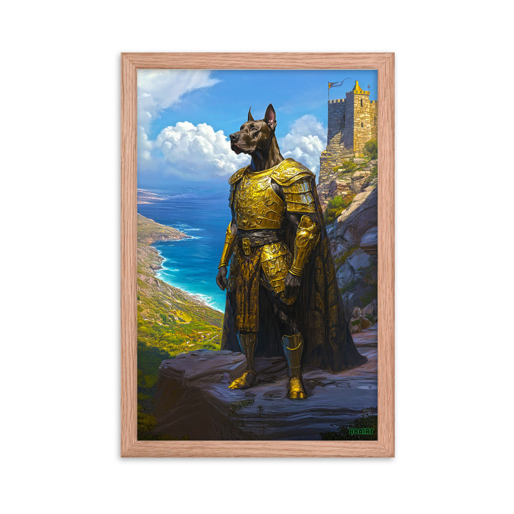 Sir Galathor - Framed Matte Poster