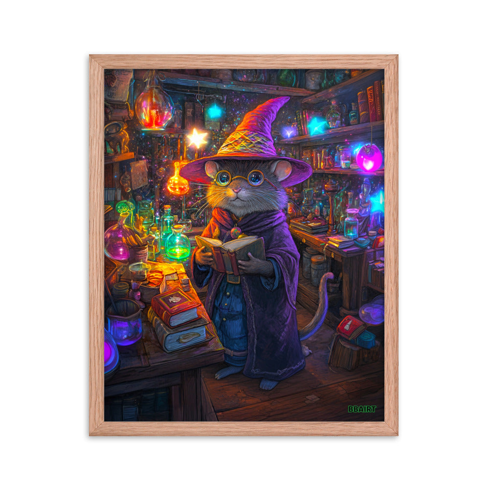 Magnus the Alchemist - Framed Matte Paper Poster