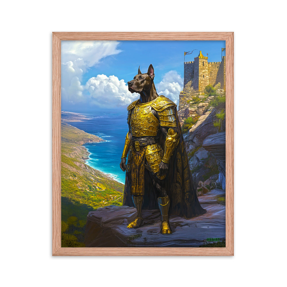 Sir Galathor - Framed Matte Poster