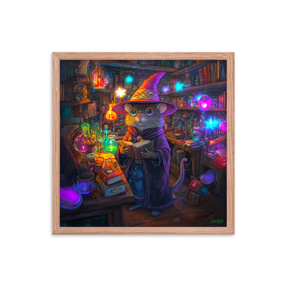 Magnus the Alchemist - Framed Matte Paper Poster