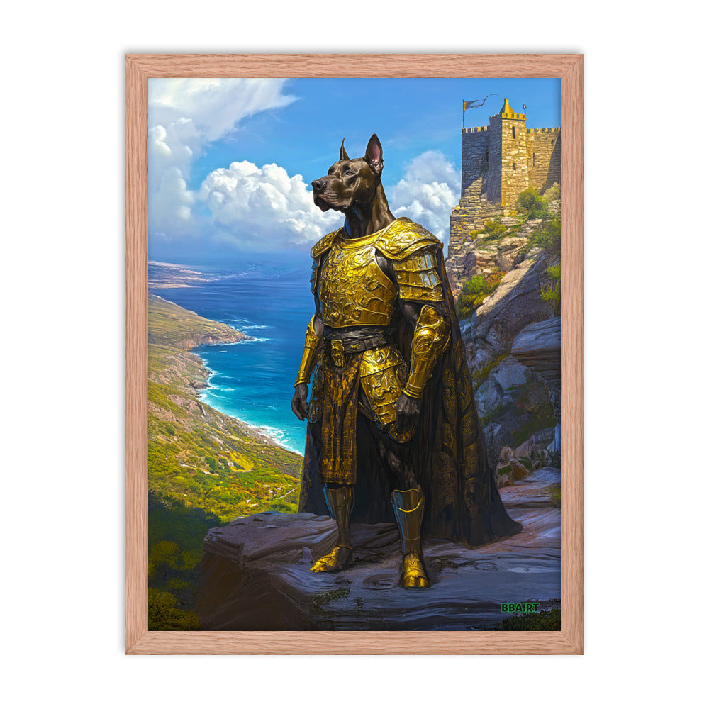 Sir Galathor - Framed Matte Poster