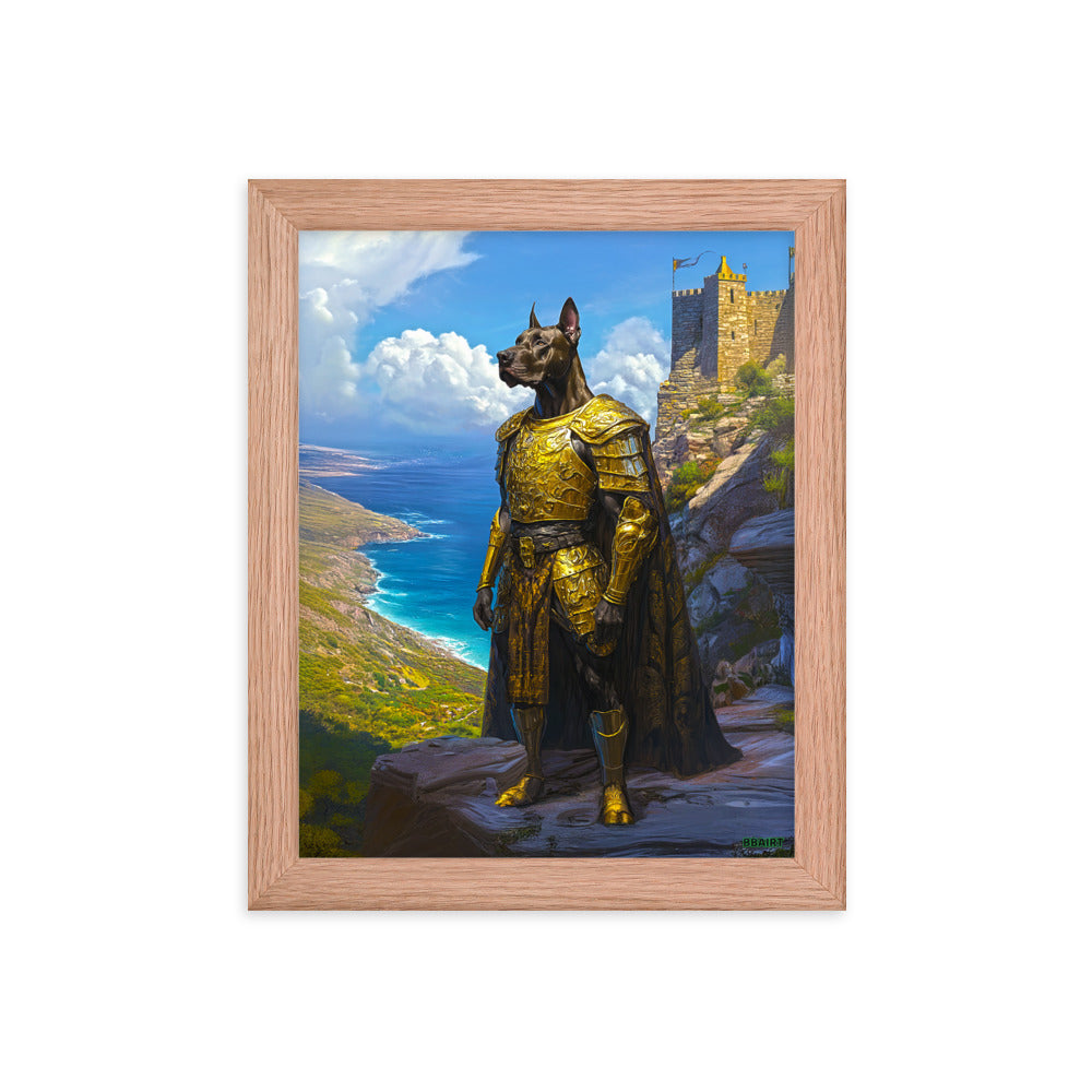 Sir Galathor - Framed Matte Poster