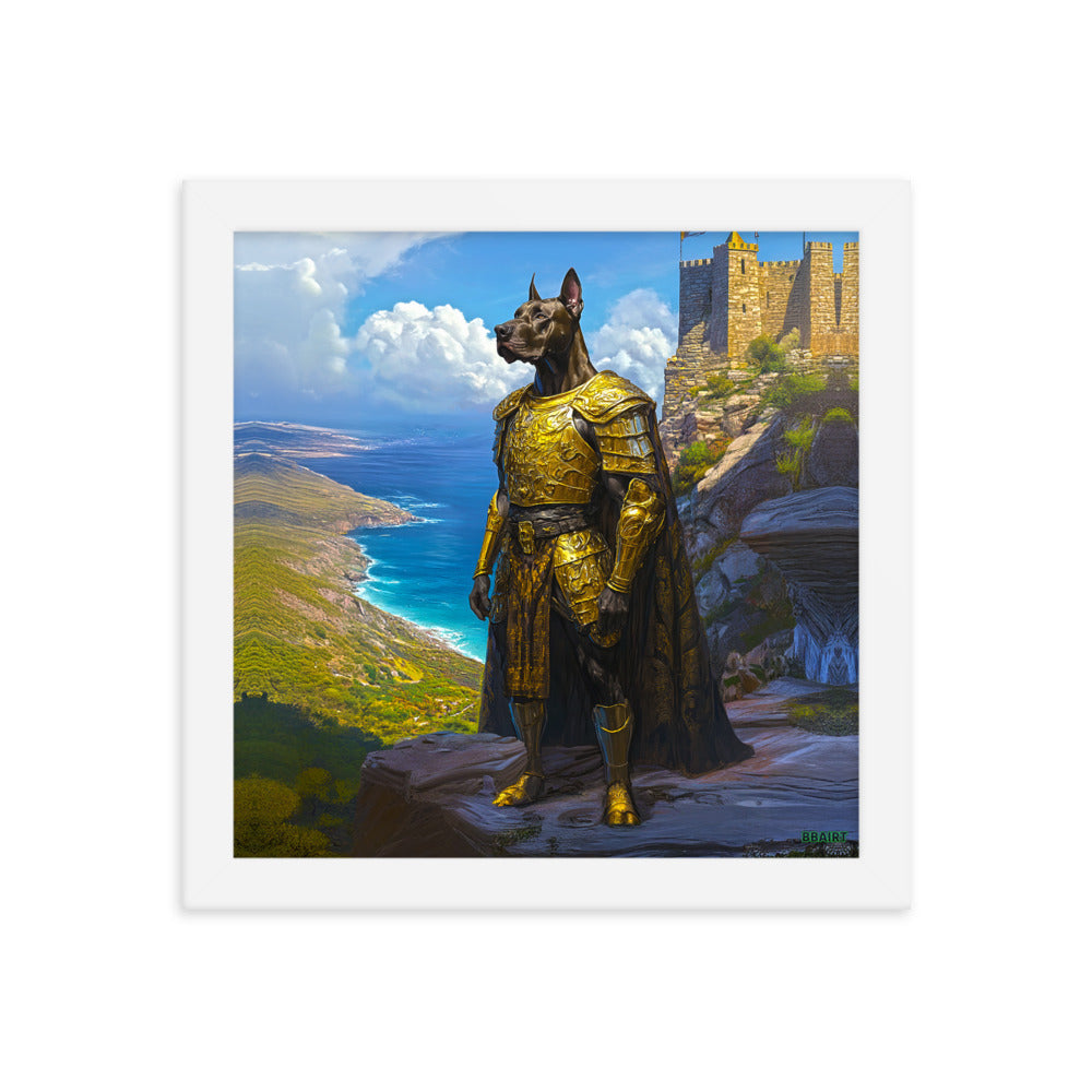 Sir Galathor - Framed Matte Poster