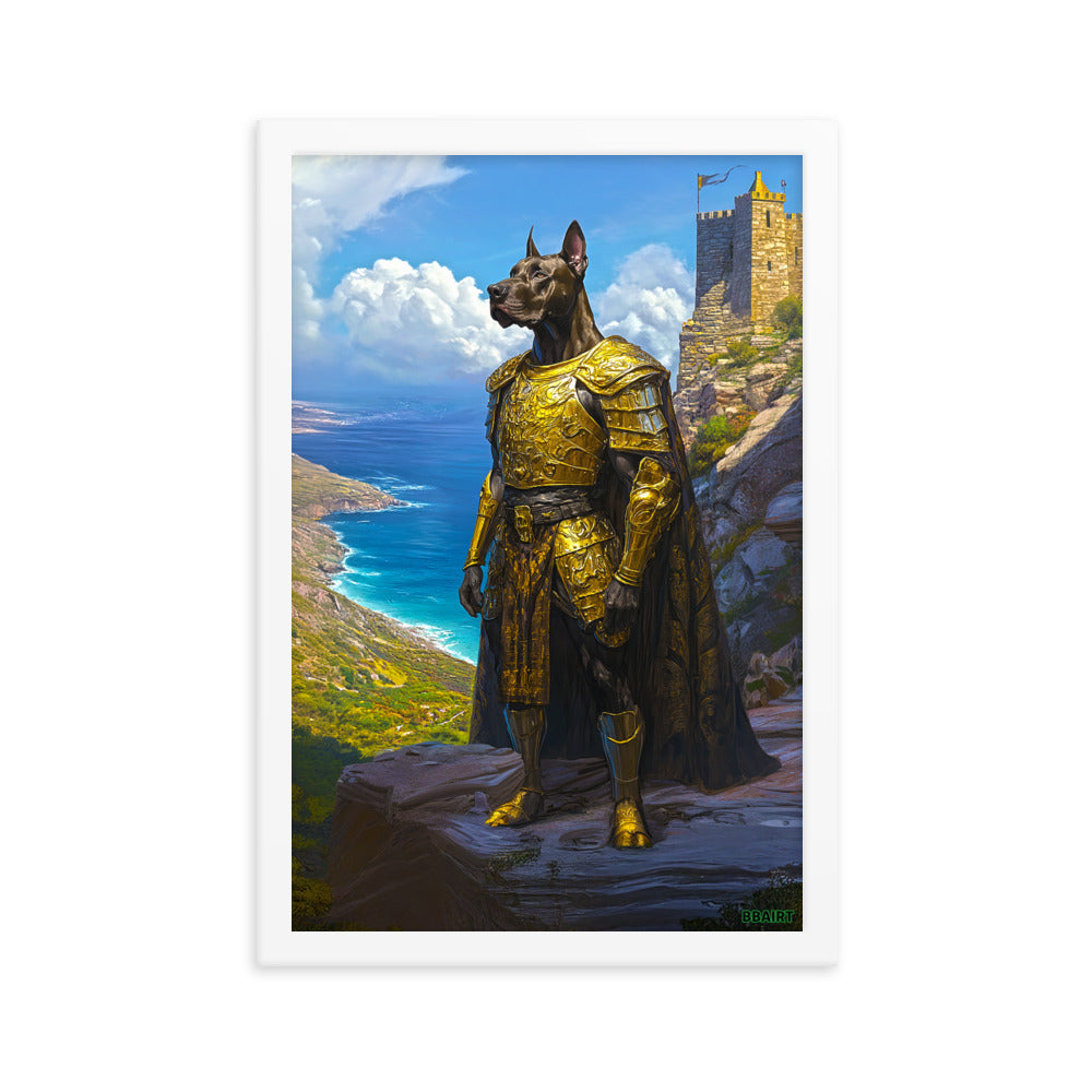 Sir Galathor - Framed Matte Poster