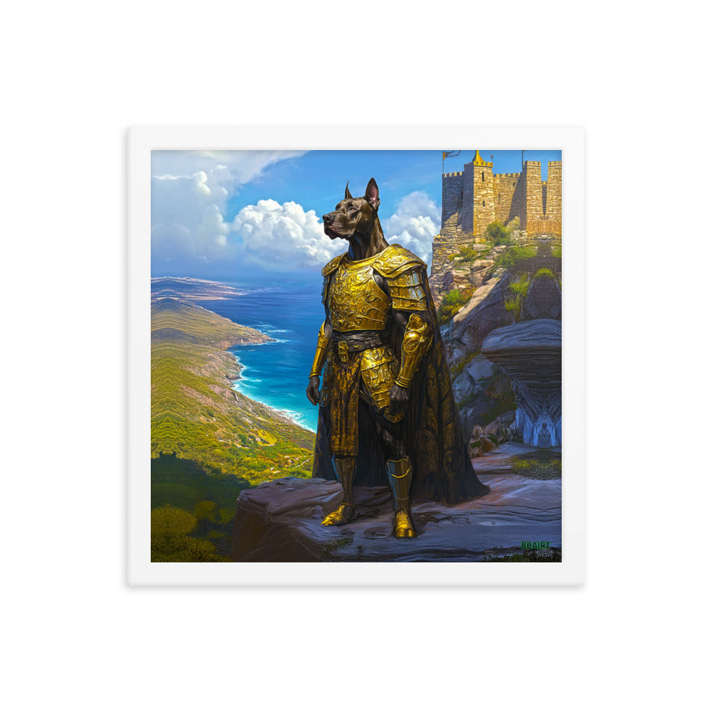 Sir Galathor - Framed Matte Poster