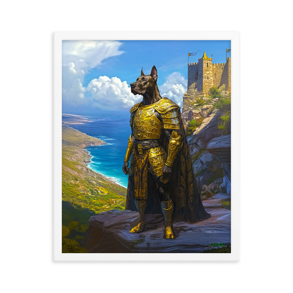 Sir Galathor - Framed Matte Poster