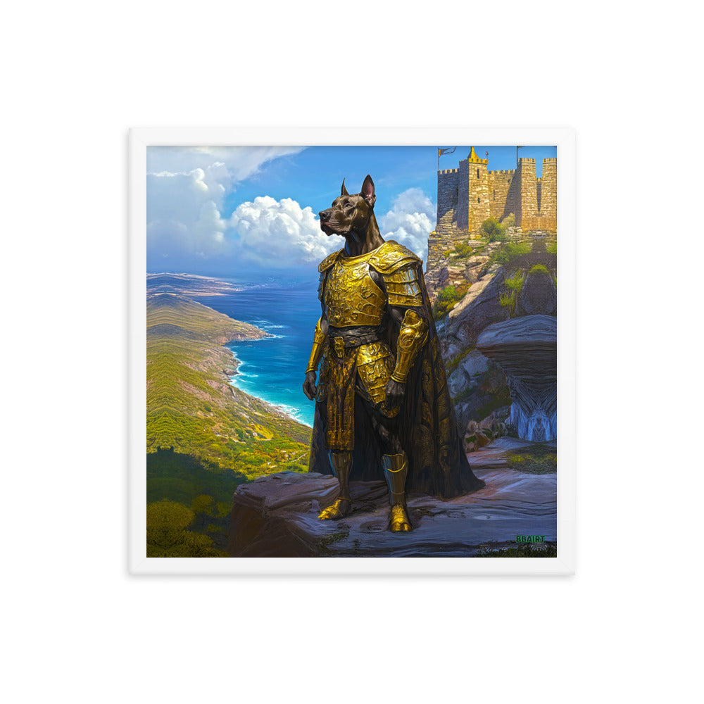 Sir Galathor - Framed Matte Poster