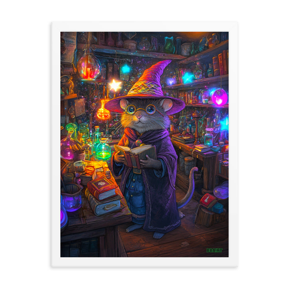 Magnus the Alchemist - Framed Matte Paper Poster