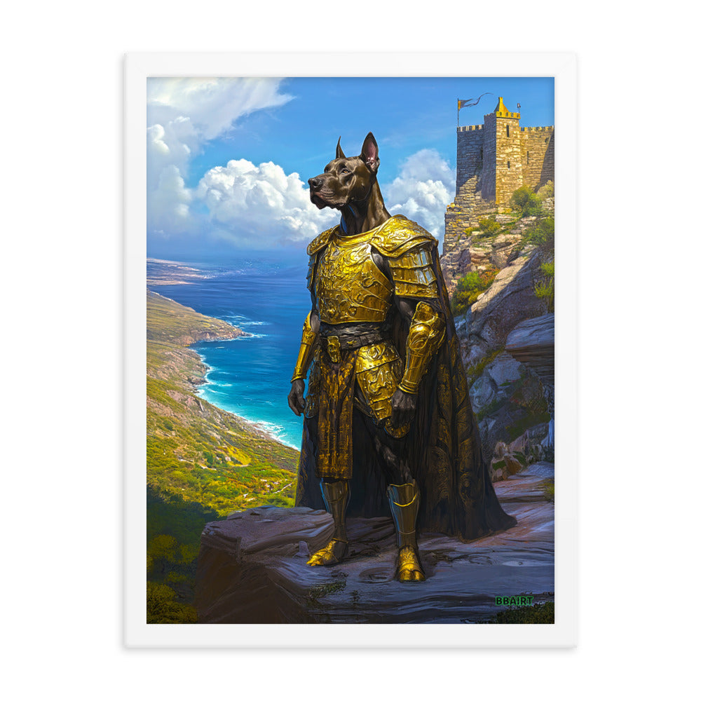 Sir Galathor - Framed Matte Poster